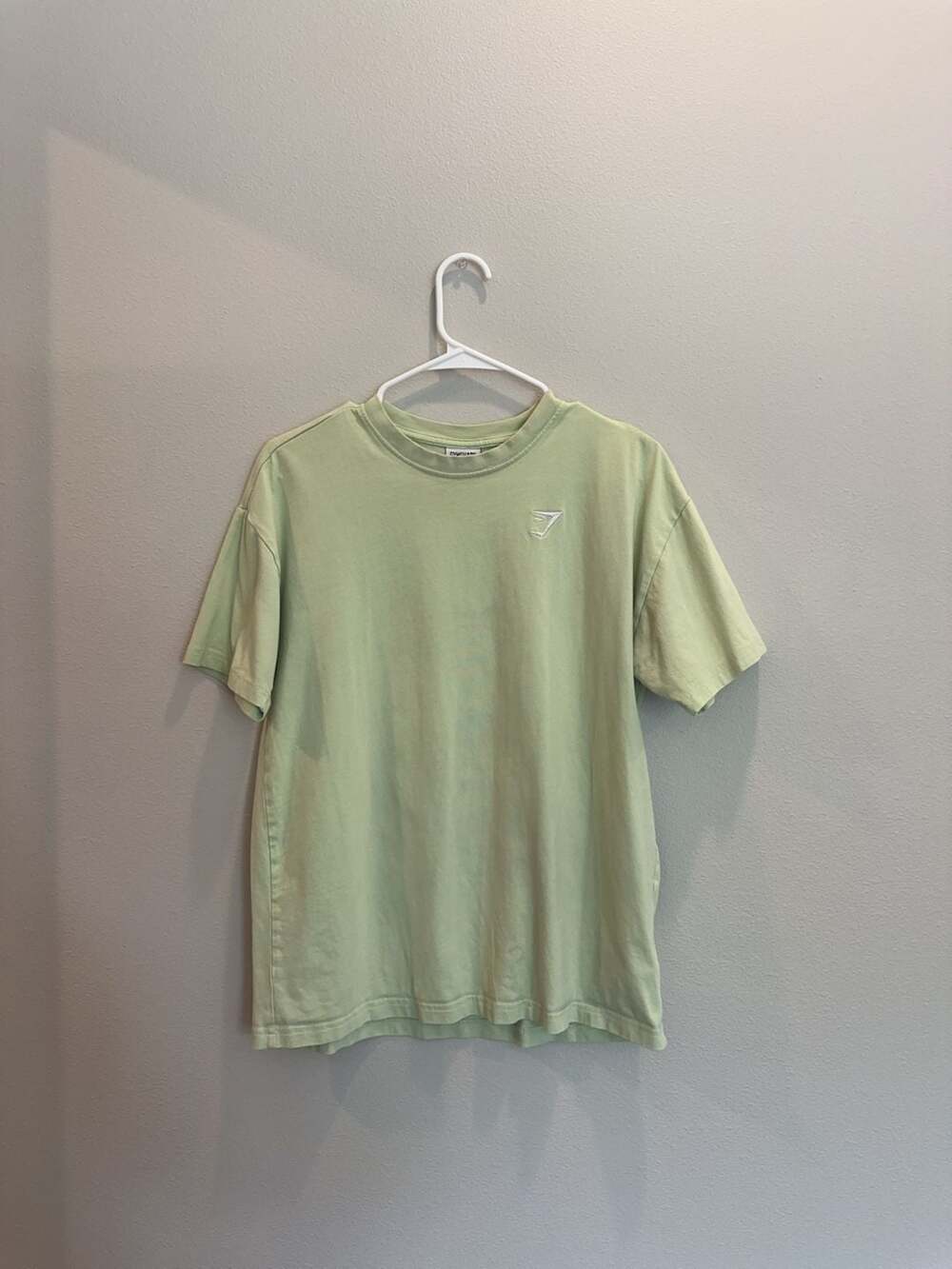 Gymshark Essential Oversized T-Shirt Light Green Size XS